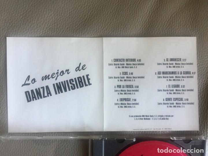 CDs de m&uacute;sica: Lo mejor de Danza Invisible - Foto 4