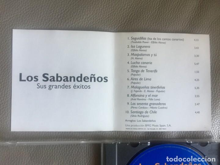 CDs de m&uacute;sica: Los Sabande&ntilde;os - Sus Grande Exitos - Foto 4