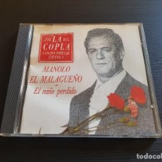 CDs de Música: MANOLO EL MALAGUEÑO - EL NIÑO PERDIDO - CD ALBUM - LA COPLA - BMG - 1992