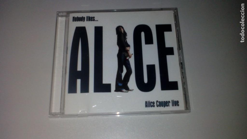 CDs de m&uacute;sica: ALICE COOPER - LIVE NOBODY LIKES - Foto 1