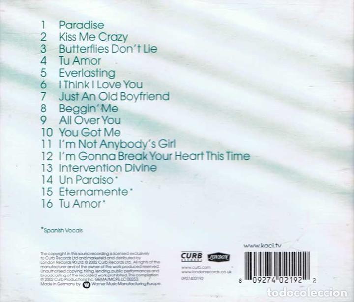 CDs de m&uacute;sica: Kaci - Paradise. CD. Curb Records - Foto 2
