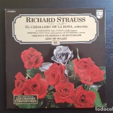 CDs de Música: RICHARD STRAUSS - EL CABALLERO DE LA ROSA - DE WAART - LP VINILO - GRANDES COMPOSITORES Nº 60 - 1982. Lote 142786726