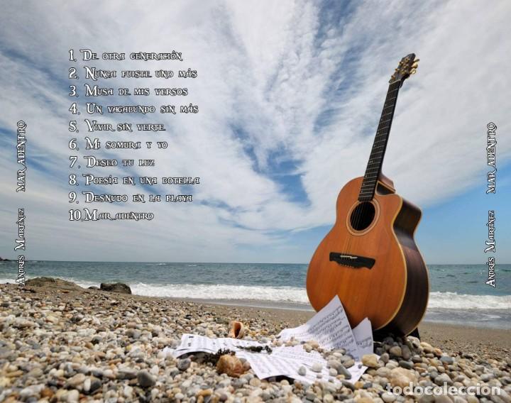 CDs de m&uacute;sica: ANDR&Eacute;S MART&Iacute;NEZ - MAR ADENTRO - Foto 2
