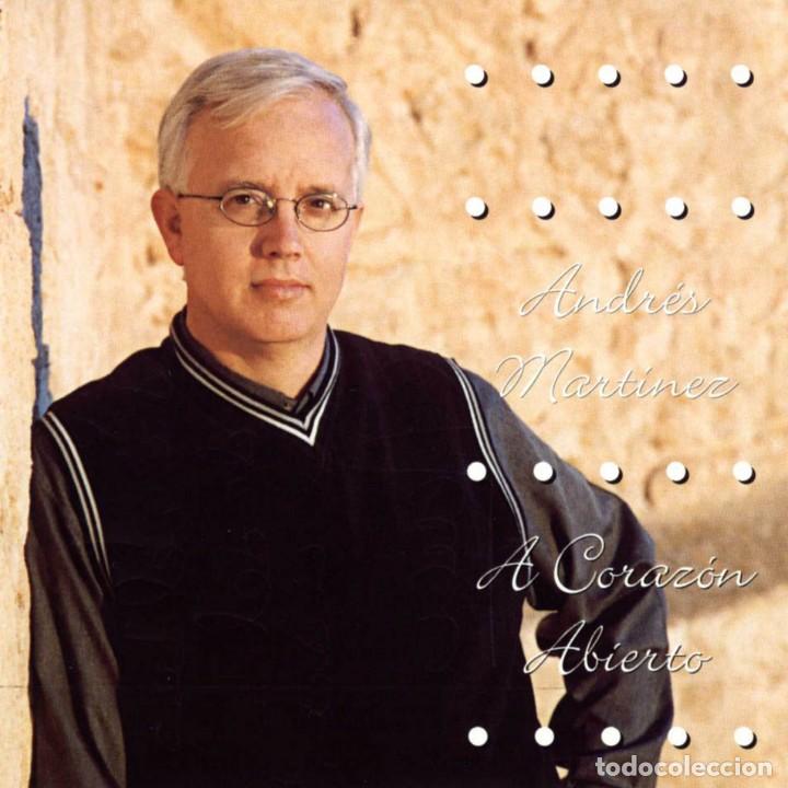CDs de m&uacute;sica: ANDR&Eacute;S MART&Iacute;NEZ - A CORAZ&Oacute;N ABIERTO - Foto 1