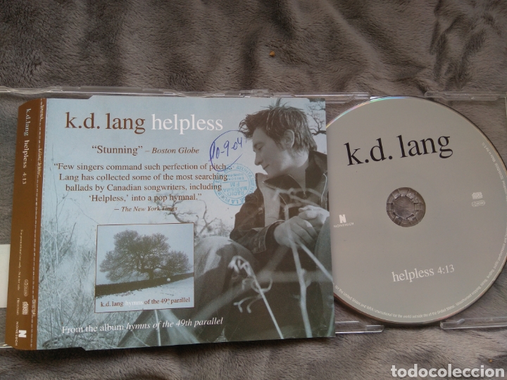 CDs de m&uacute;sica: K.D LANG - HELPLESS - CD SINGLE - Foto 2