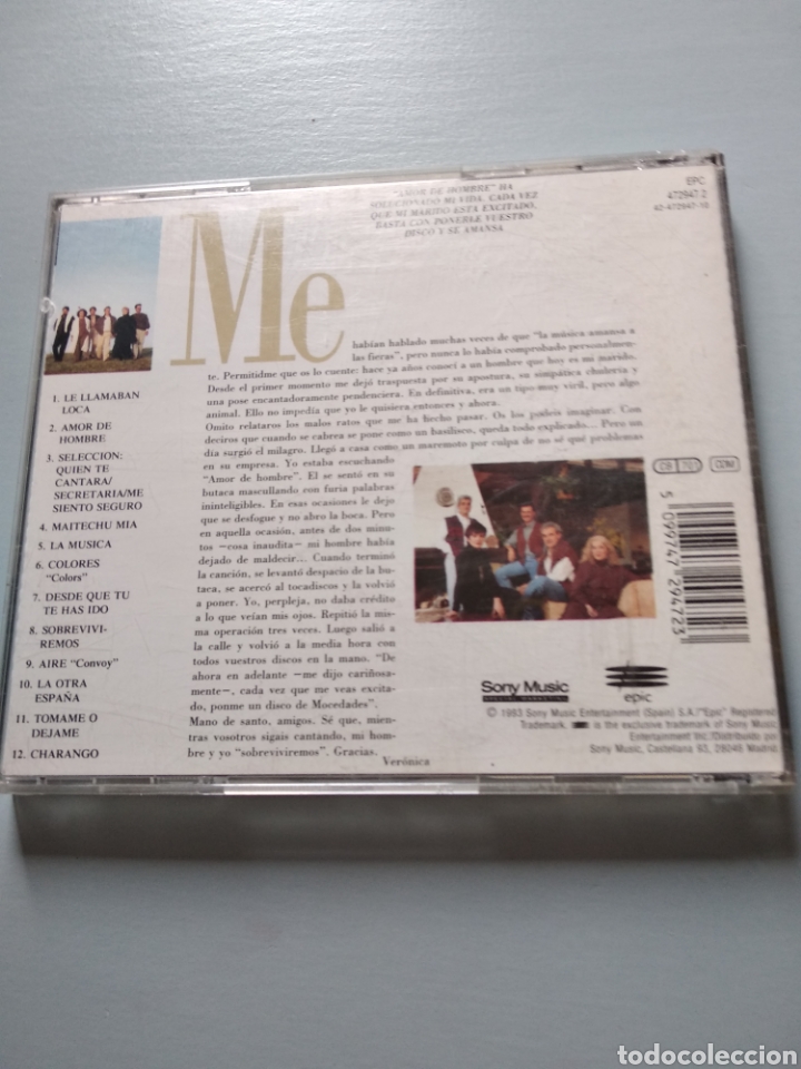 CDs de m&uacute;sica: Queridos. Mocedades - Foto 2