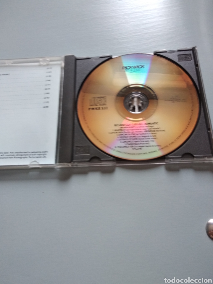 CDs de m&uacute;sica: Richard Clayderman. Romantic - Foto 3