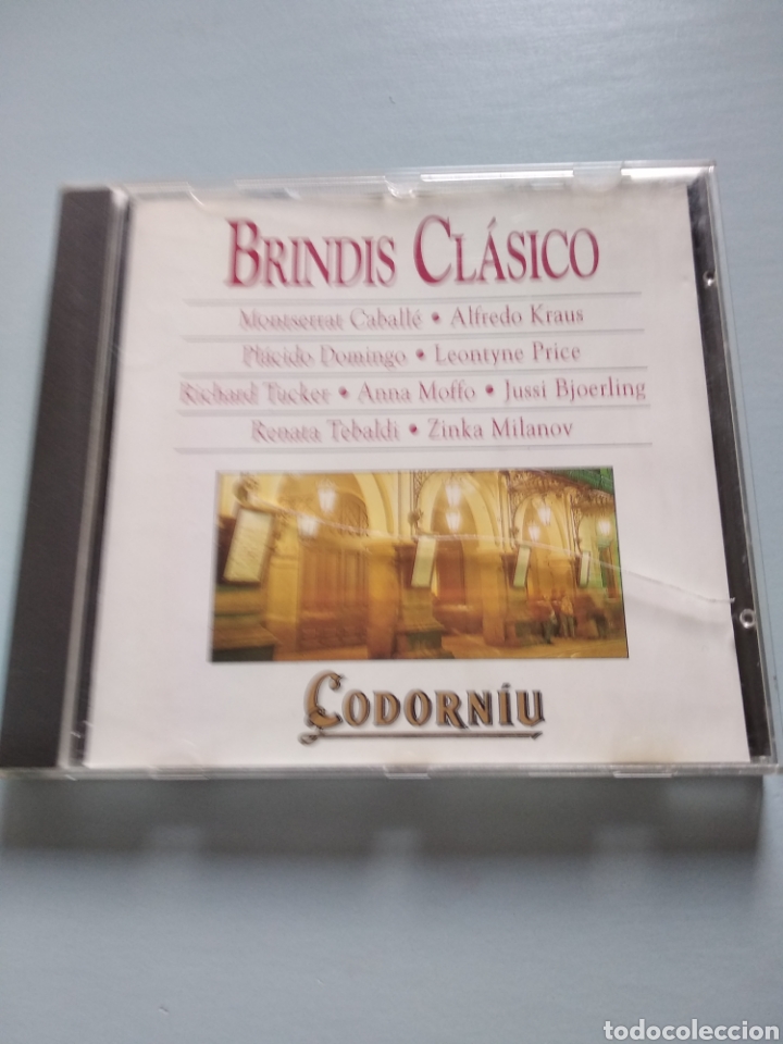 CDs de m&uacute;sica: Brindis cl&aacute;sico. codorniu - Foto 1
