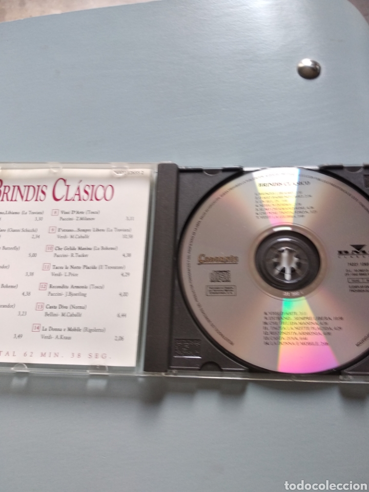 CDs de m&uacute;sica: Brindis cl&aacute;sico. codorniu - Foto 3