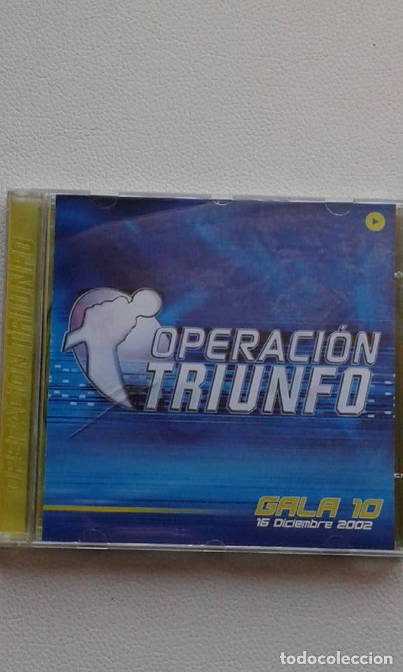 CDs de m&uacute;sica: OPERACI&Oacute;N TRIUNFO  2002     GALA 10CD - Foto 1