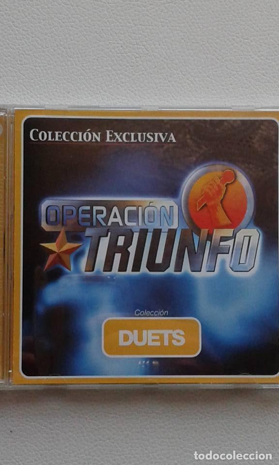 CDs de m&uacute;sica: OPERACI&Oacute;N TRIUNFO 1&ordf; EDICI&Oacute;N      DUETS - Foto 1