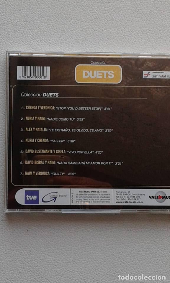 CDs de m&uacute;sica: OPERACI&Oacute;N TRIUNFO 1&ordf; EDICI&Oacute;N      DUETS - Foto 2