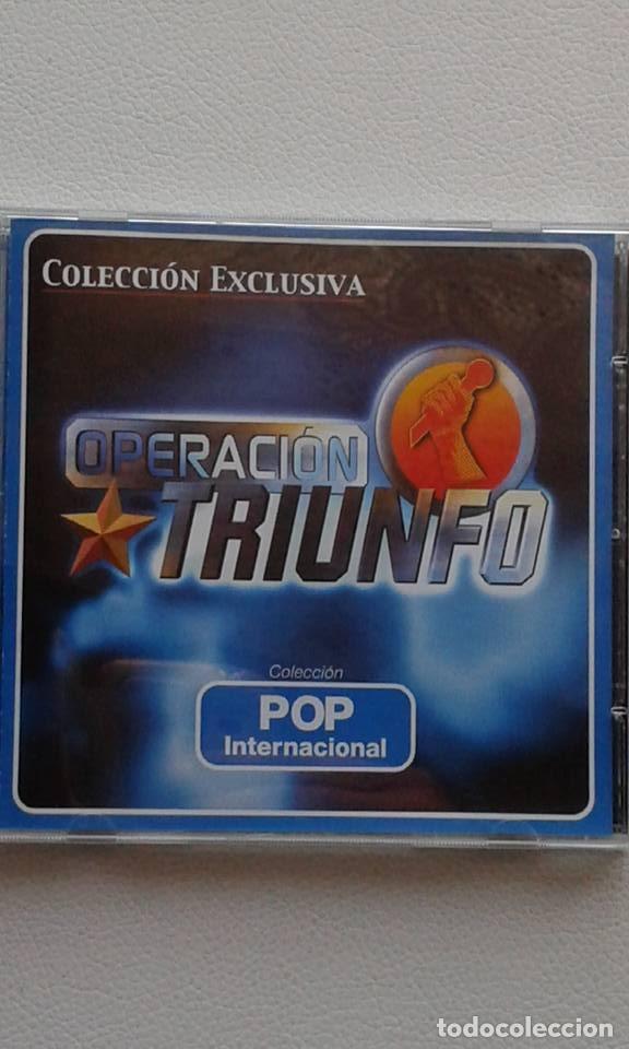 CDs de m&uacute;sica: OPERACI&Oacute;N TRIUNFO 1&ordf; EDICI&Oacute;N   POP INTERNACIONAL - Foto 1