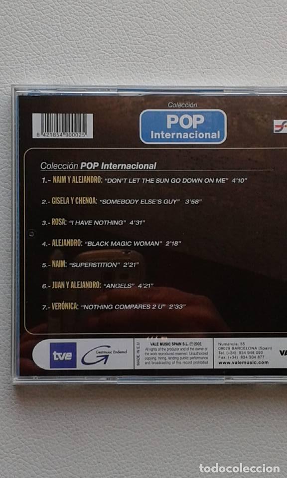 CDs de m&uacute;sica: OPERACI&Oacute;N TRIUNFO 1&ordf; EDICI&Oacute;N   POP INTERNACIONAL - Foto 2