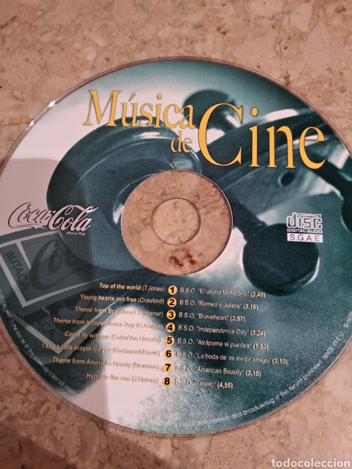 CDs de m&uacute;sica: M&uacute;sica de Cine - Foto 2