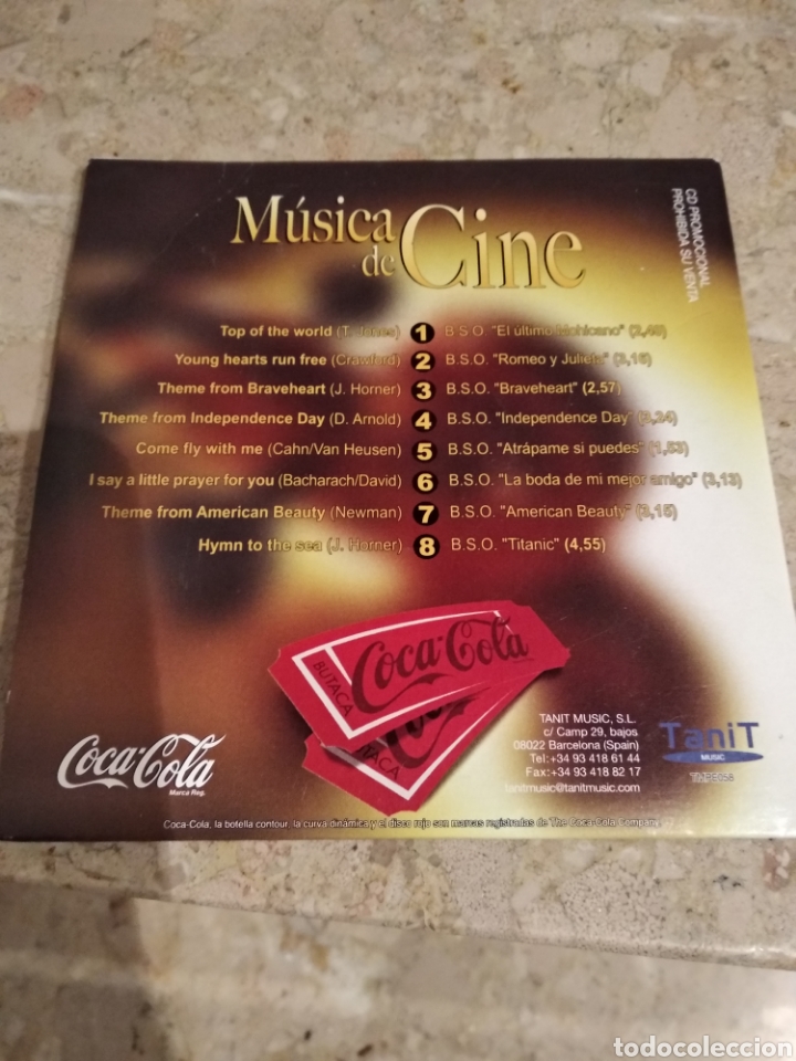 CDs de m&uacute;sica: M&uacute;sica de Cine - Foto 3