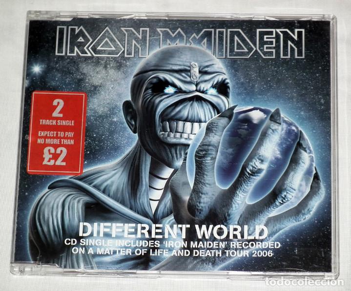 CDs de m&uacute;sica: CD IRON MAIDEN - DIFFERENT WORLD - Foto 1