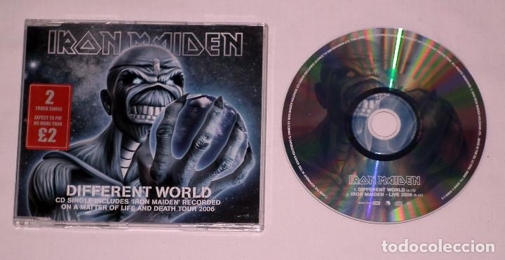 CDs de m&uacute;sica: CD IRON MAIDEN - DIFFERENT WORLD - Foto 2
