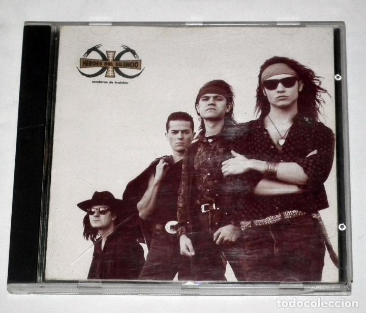 CDs de m&uacute;sica: CD HEROES DEL SILENCIO - SENDEROS DE TRAICION - Foto 1