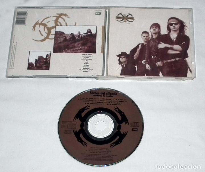 CDs de m&uacute;sica: CD HEROES DEL SILENCIO - SENDEROS DE TRAICION - Foto 2