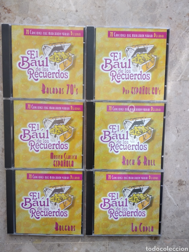 CDs de m&uacute;sica: El ba&uacute;l de los recuerdos - Foto 1