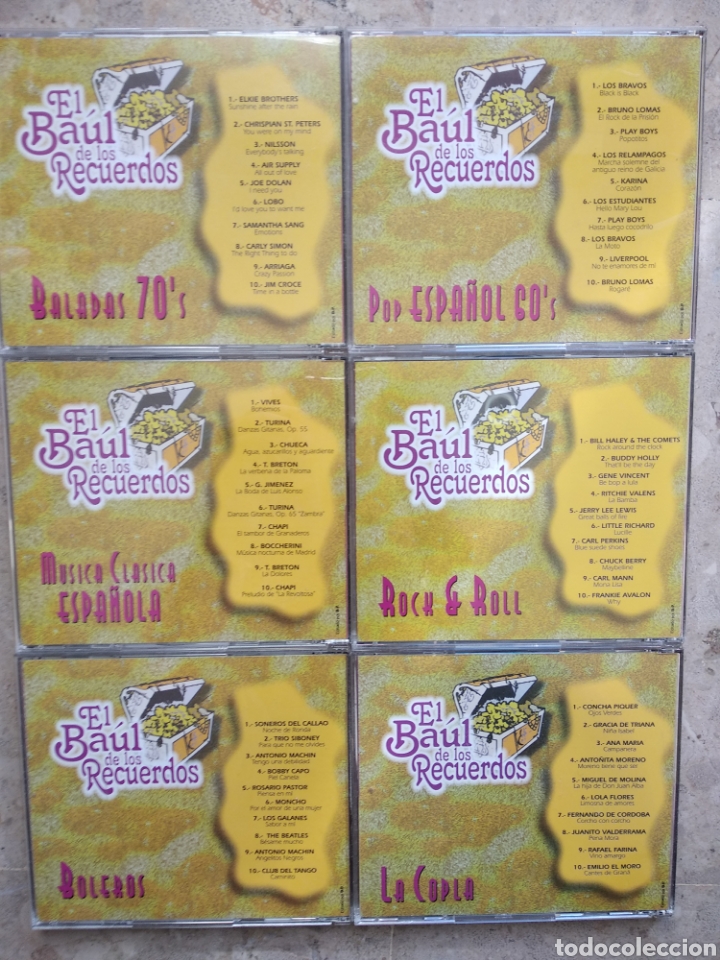 CDs de m&uacute;sica: El ba&uacute;l de los recuerdos - Foto 3