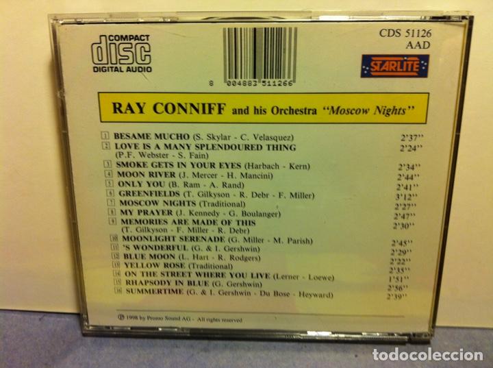 CDs de m&uacute;sica: ray coniff - moscow nights - Foto 2