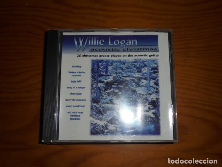 Musik-CDs: WILLIE LOGAN. ACOUSTIC CHRISTMAS. MCPS, 1997. CD. IMPECABLE
