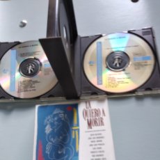 CDs de Música: LA QUIERO A MORIR. 20 GRANDES CANCIONES DE AMOR. 2 CDS. Lote 143161406