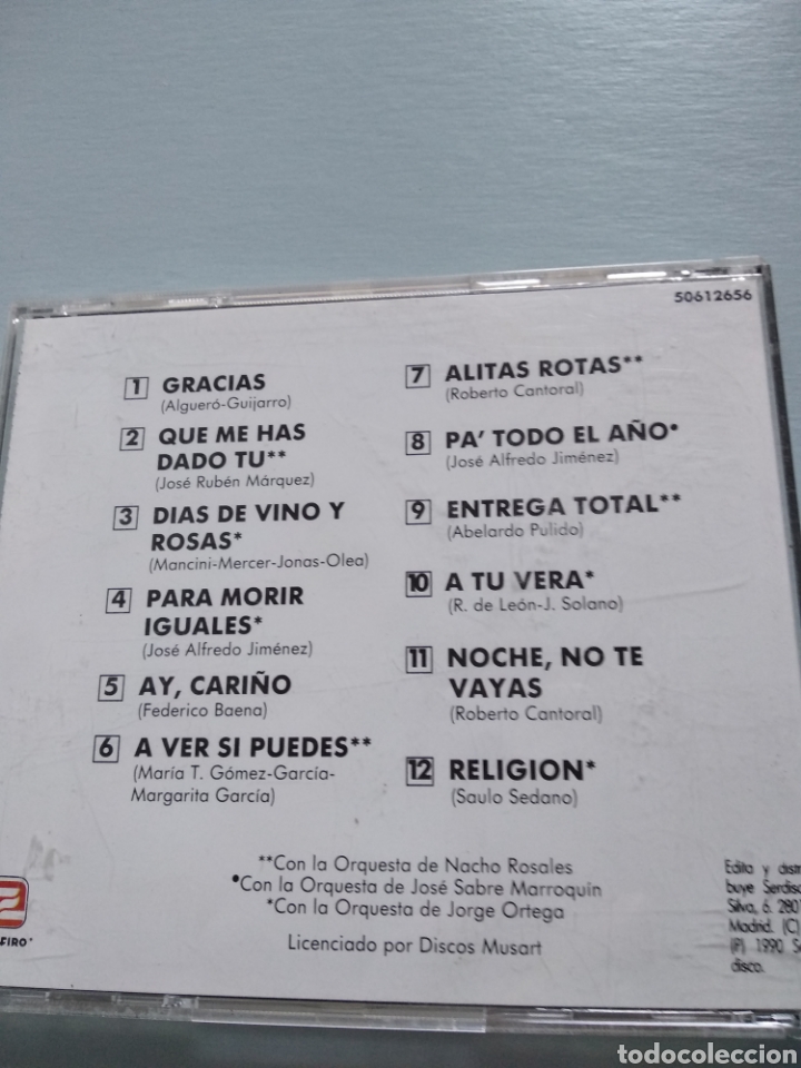 CDs de m&uacute;sica: Lucho gatica. la voz romantica - Foto 3