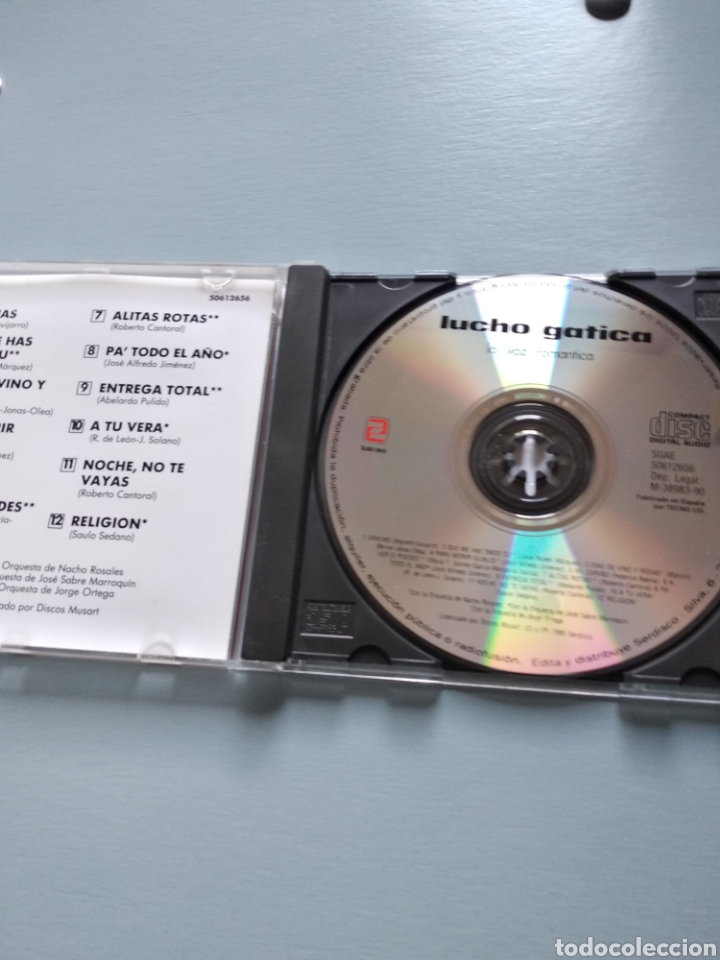 CDs de m&uacute;sica: Lucho gatica. la voz romantica - Foto 4