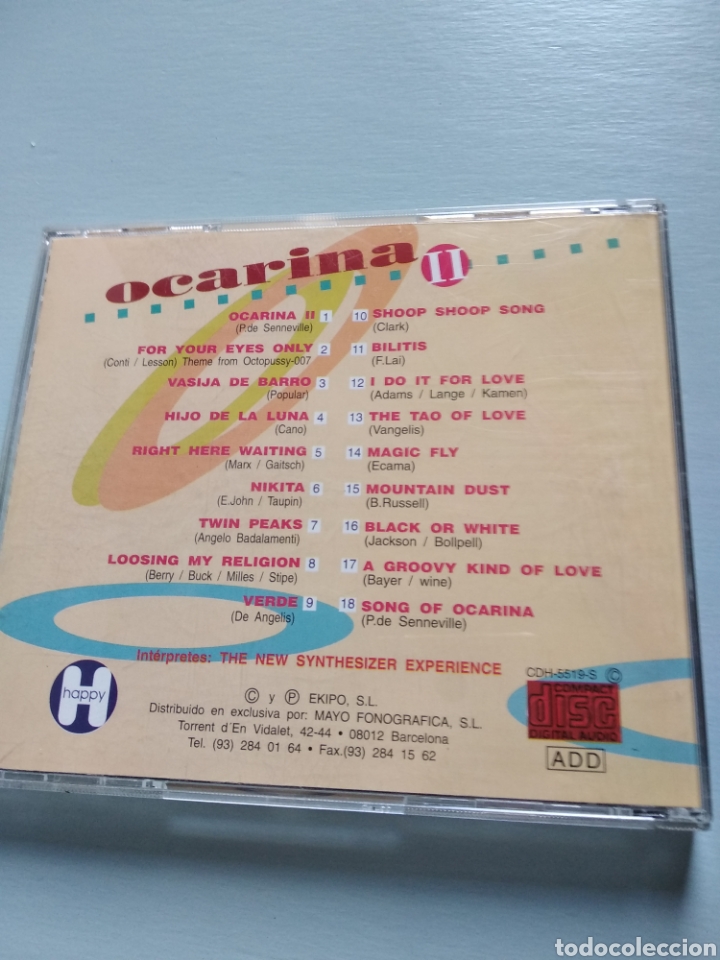 CDs de m&uacute;sica: Ocarina II - Foto 3