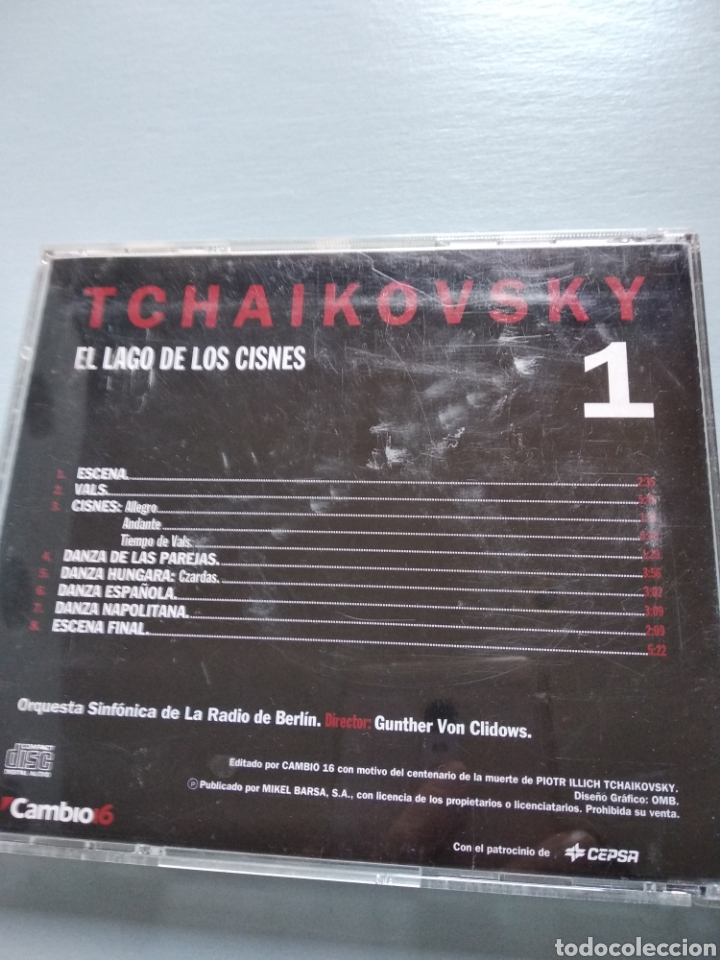 CDs de m&uacute;sica: Tchaikovsky 1 El lago de los cisnes - Foto 3