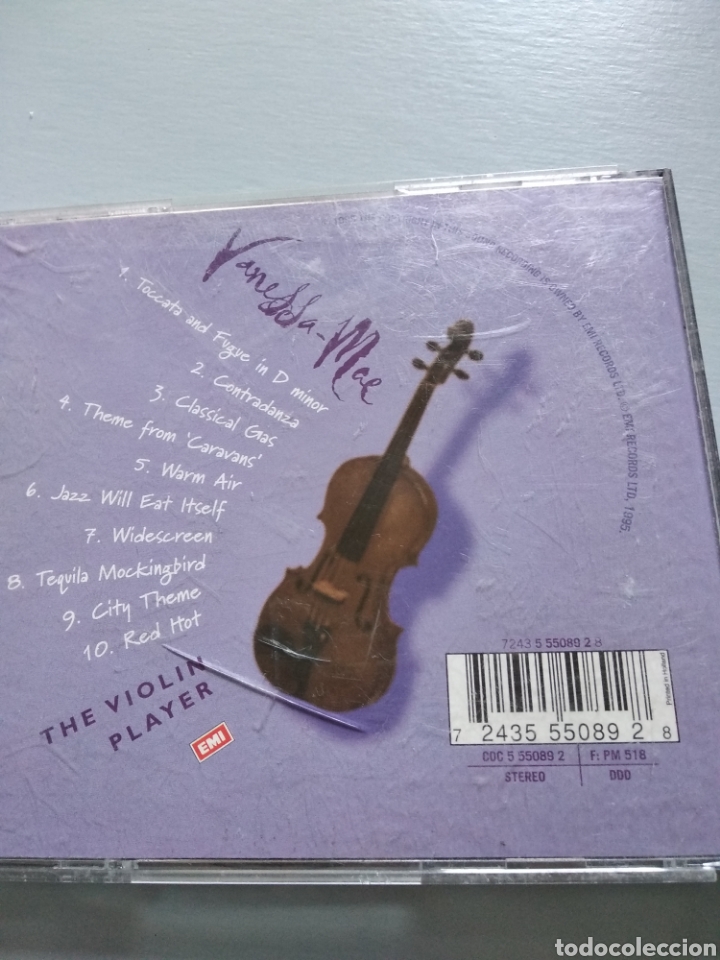CDs de m&uacute;sica: Vanessa - Mae The violin player - Foto 3