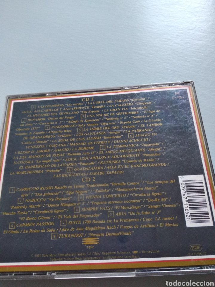 CDs de m&uacute;sica: Luis Cobos. 2 CDs. Mi disco de oro - Foto 3