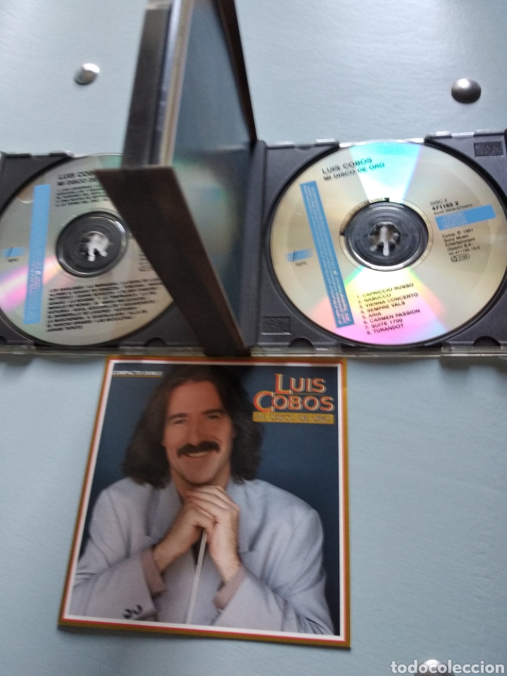 CDs de m&uacute;sica: Luis Cobos. 2 CDs. Mi disco de oro - Foto 1