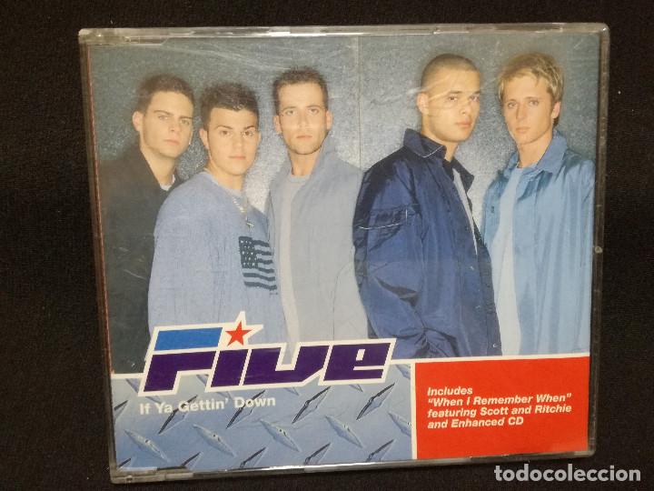 CDs de m&uacute;sica: CD MAXI - FIVE - IF TA GETTIN DOWN - Foto 1