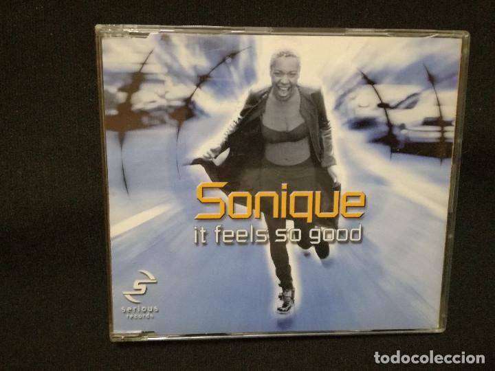 CDs de m&uacute;sica: CD MAXI - SONIQUE - IT FEELS SO GOOD - Foto 1