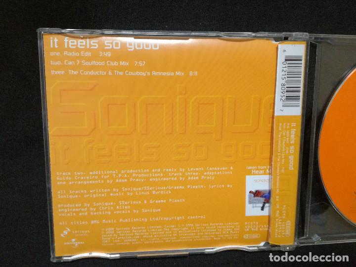 CDs de m&uacute;sica: CD MAXI - SONIQUE - IT FEELS SO GOOD - Foto 2