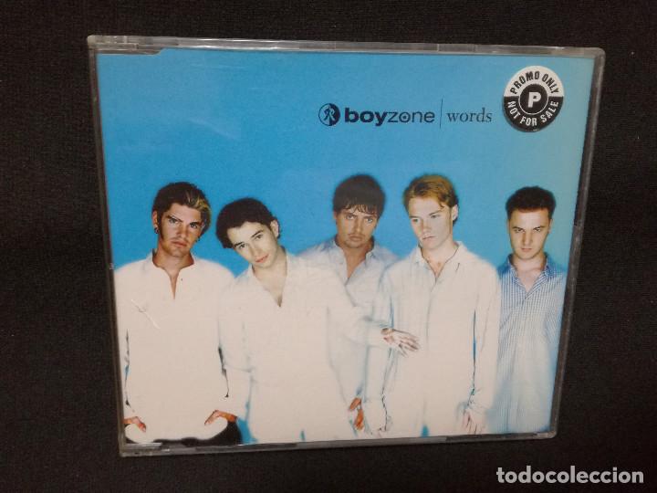 CDs de m&uacute;sica: CD MAXI - BOY ZONE - WORDS - Foto 1
