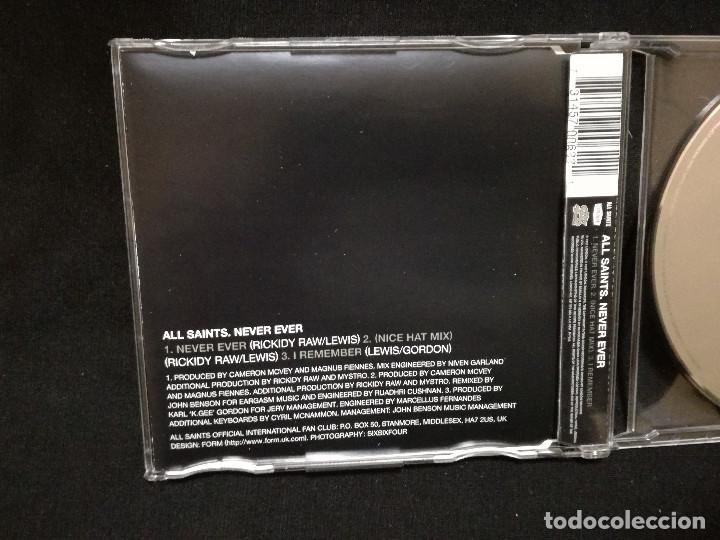 CDs de m&uacute;sica: CD MAXI - ALL SAINTS - ALL SAINTS NEVER EVER - Foto 2