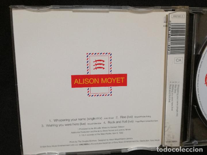 CDs de m&uacute;sica: CD MAXI - ALISON MOYET - WHISPERING YOUR NAME - CD2 - Foto 2