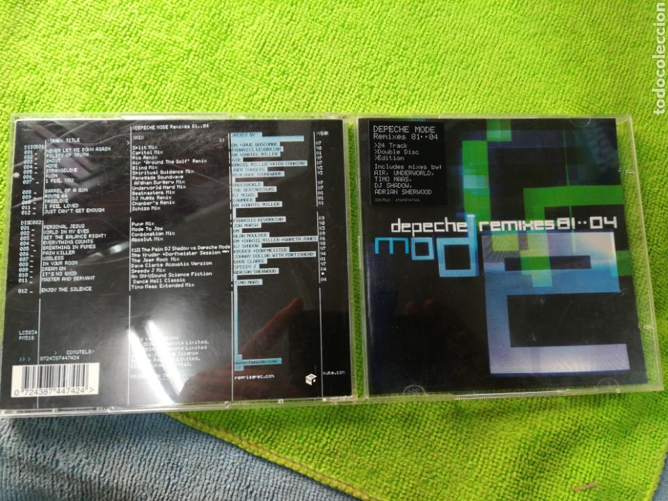 CDs de m&uacute;sica: Depeche mode doble CD remixes 81-04 2004 - Foto 1