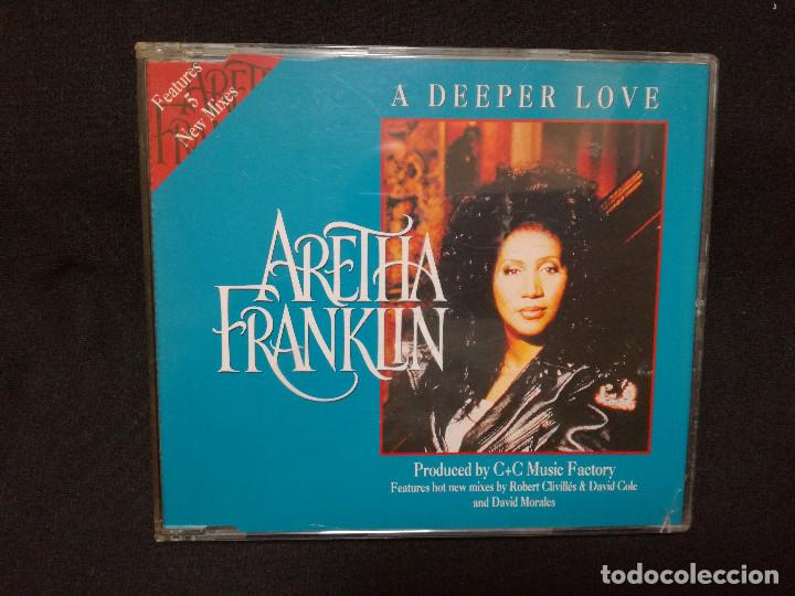 CDs de m&uacute;sica: CD MAXI - ARETHA FRANKLIN - A DEEPER LOVE - Foto 1