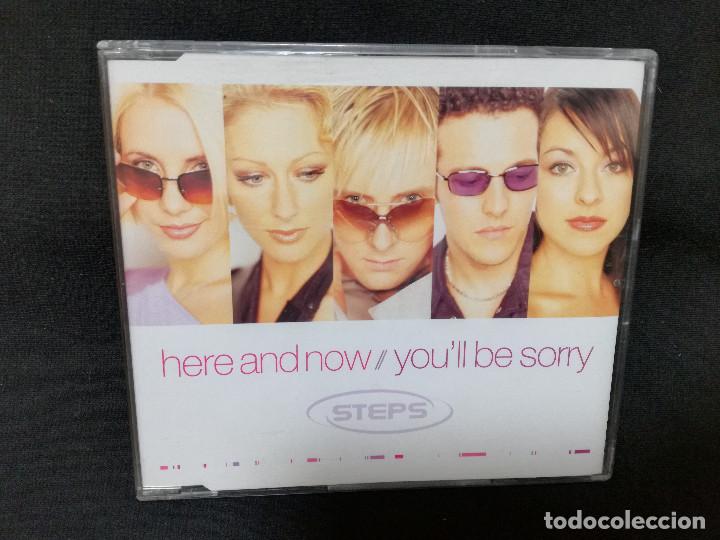 CDs de m&uacute;sica: CD MAXI - STEPS - HERE AND NOW - YOU`LL BE SORRY - Foto 1