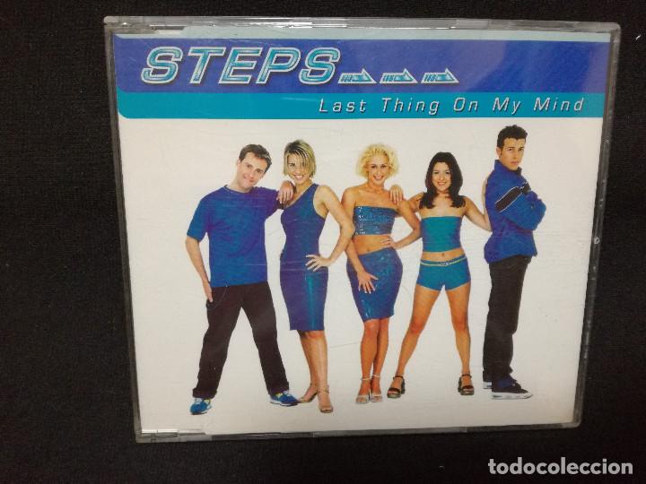 CDs de m&uacute;sica: CD MAXI - STEPS - LAST THING ON MY MIND - Foto 1