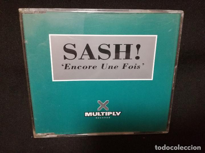 CDs de m&uacute;sica: CD MAXI - SASH! - ENCORE UNE FOIS - Foto 1