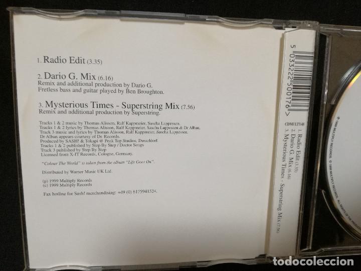 CDs de m&uacute;sica: CD MAXI - SASH! - COLOUR THE WORLD - Foto 2