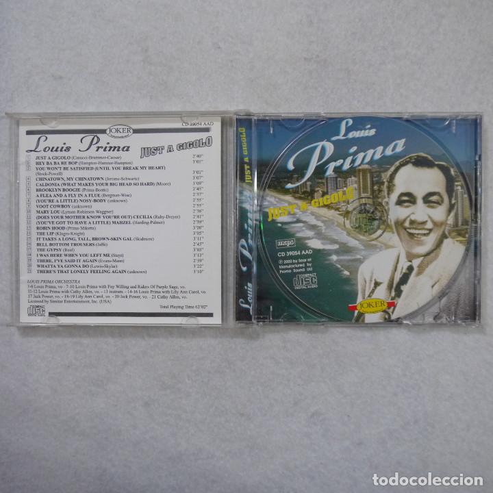 CDs de m&uacute;sica: LOUIS PRIMA - JUST A GIGOLO - CD 2000 - Foto 2