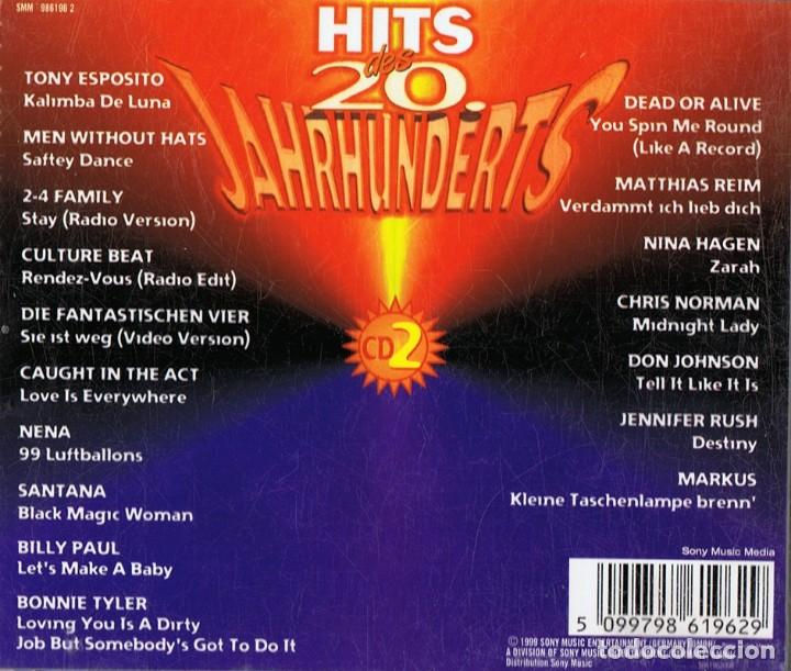 CDs de m&uacute;sica: HITS DES 20 JAHRHUNDERTS CD N&ordm; 2 - Foto 2